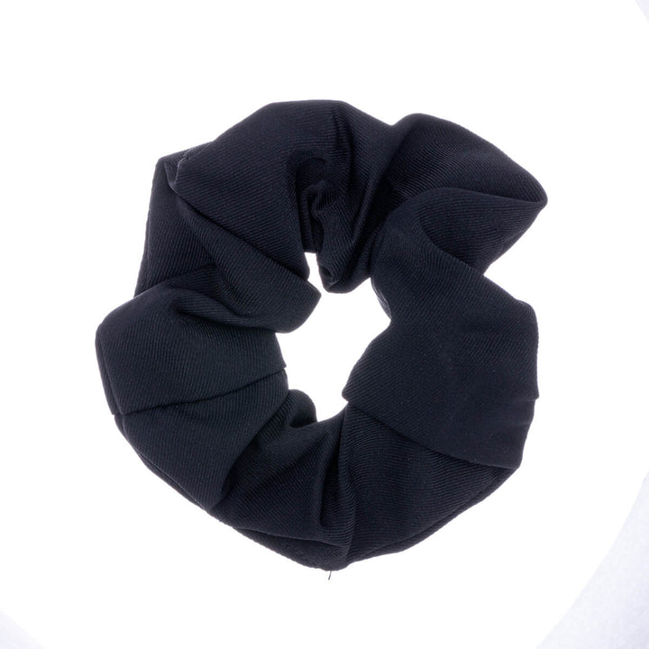 Monokrom scrunchie hår munk Ø 10 cm