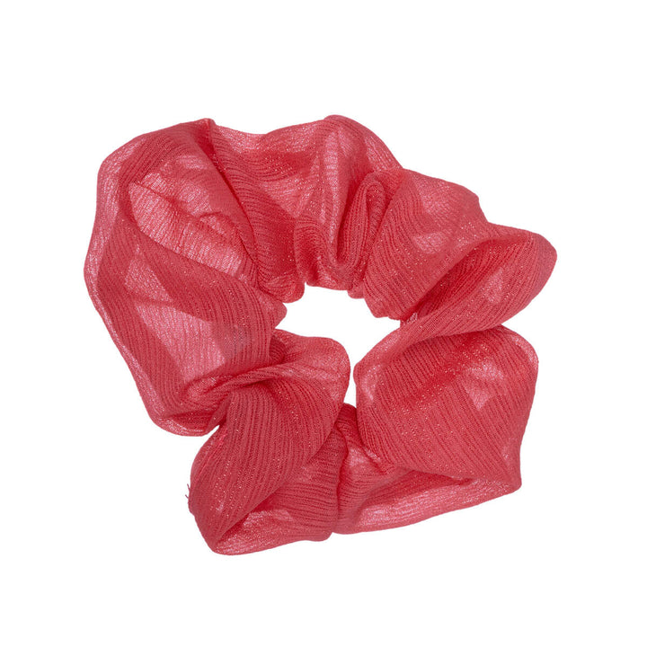 Gnistrande scrunchie hår munk 10cm