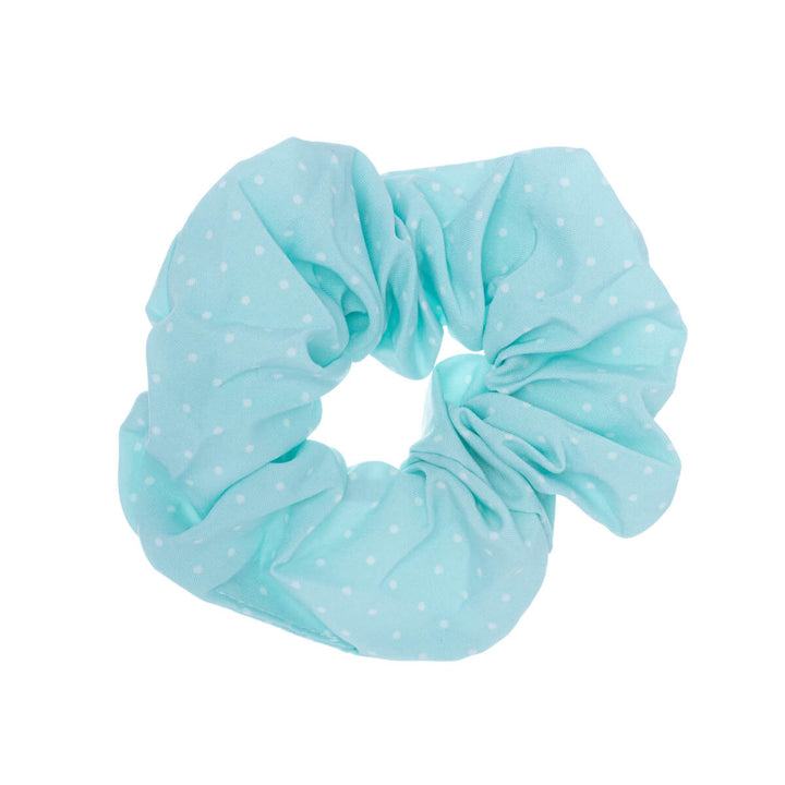 Ett prickat scrunchie hår kommer att Ø 10 cm