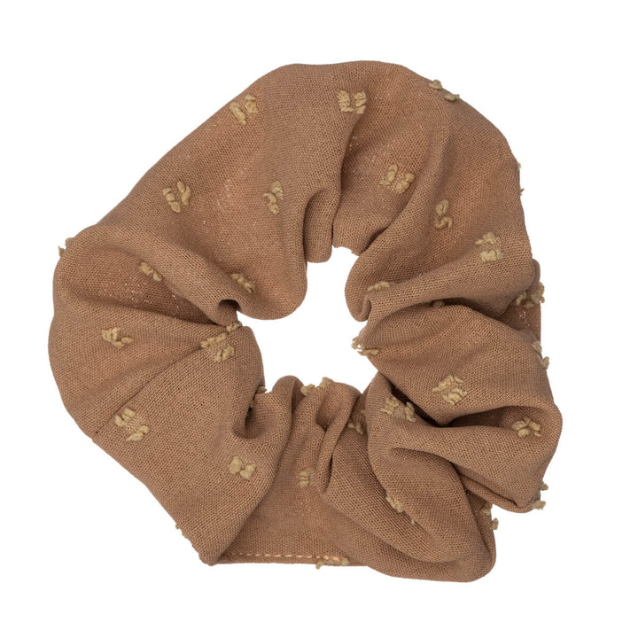 Matt scrunchie hårmonits Ø 10 cm