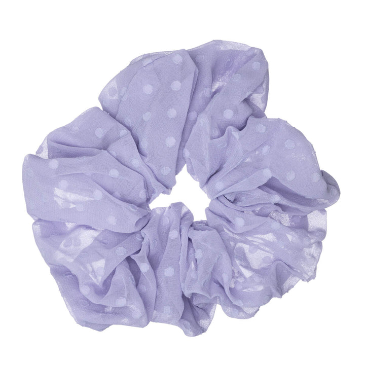 Prickig gasväv jätte scrunchie hårnål ø 15cm