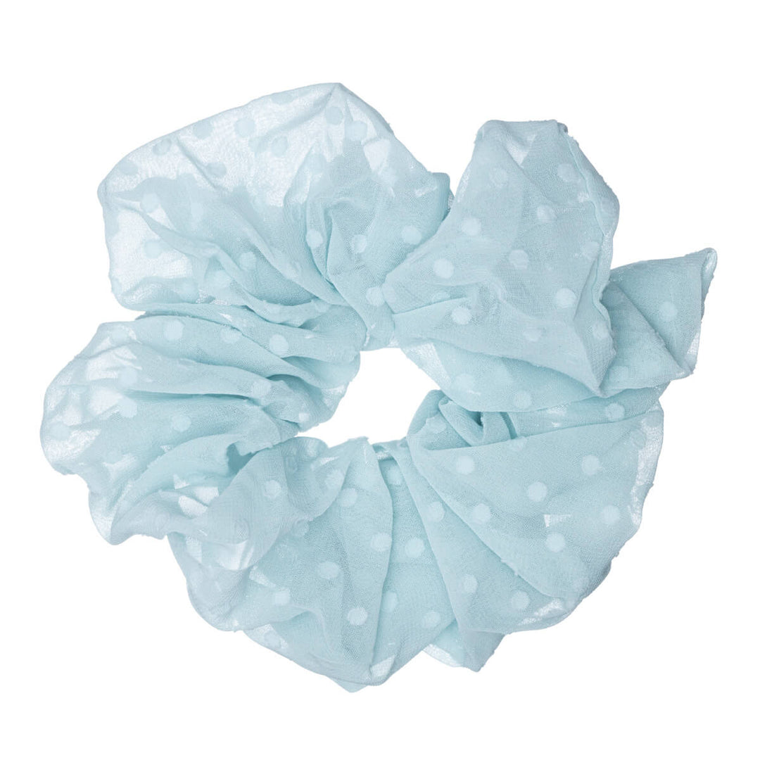 Prickig gasväv jätte scrunchie hårnål ø 15cm