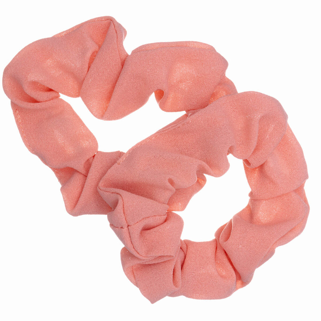 Monokrom liten scrunchie hårnål ø7cm 2st