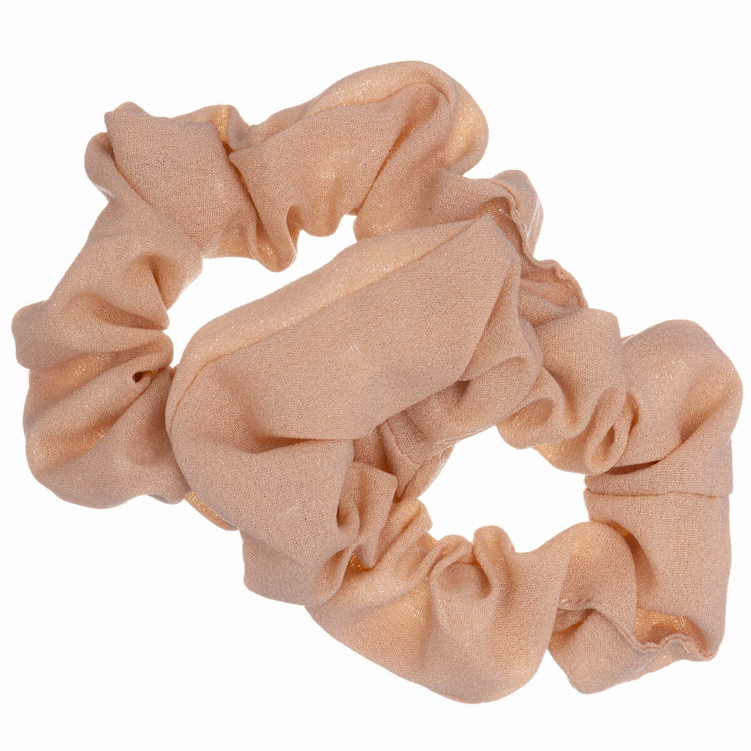 Monokrom liten scrunchie hårnål ø7cm 2st