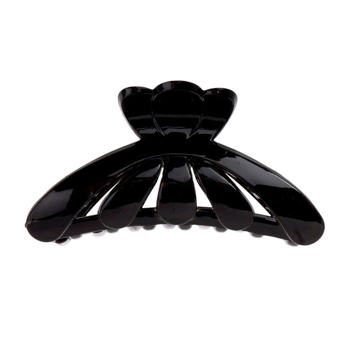 Curved patterned shark tooth 9,7cm 1pc