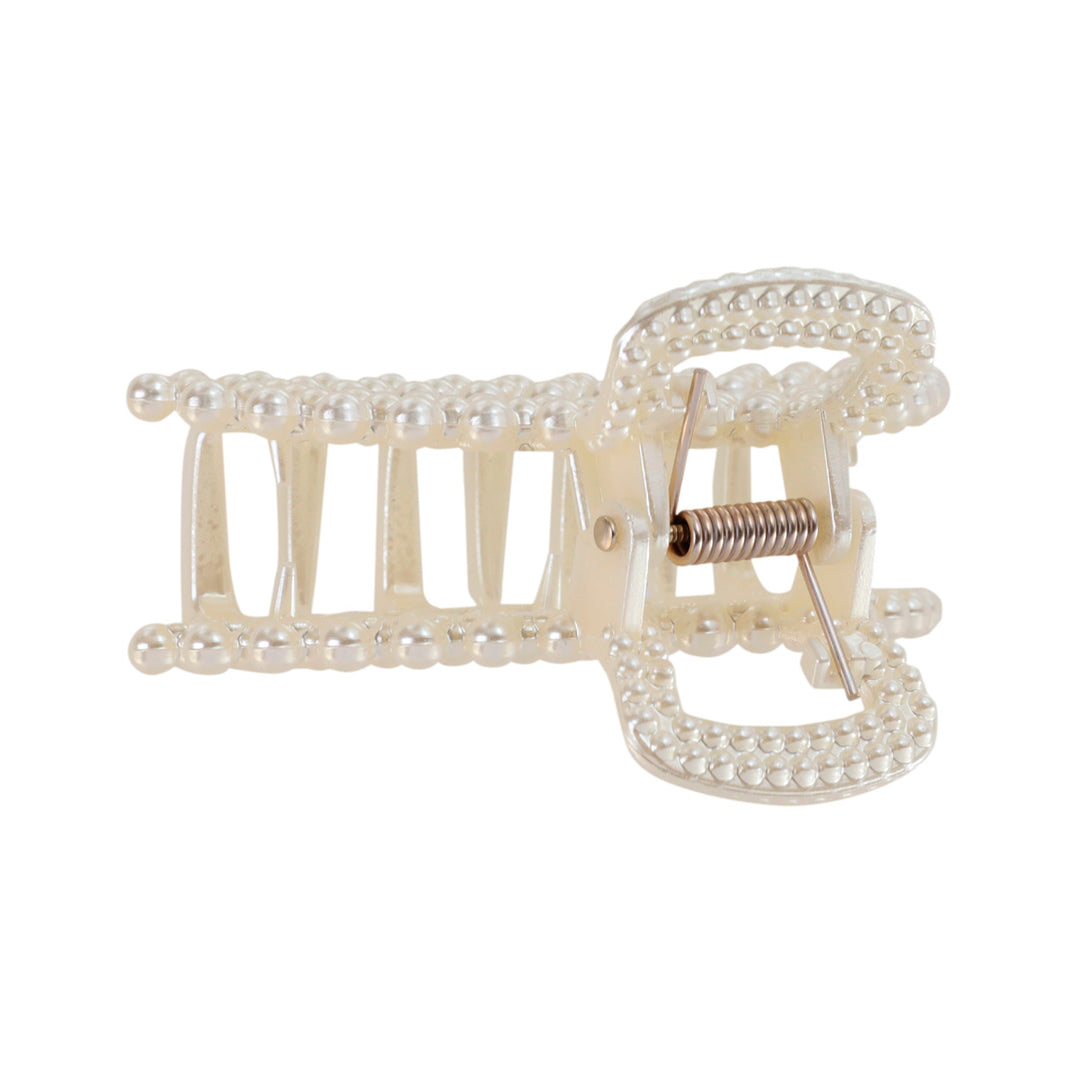 Krökt pärla hain tand 7,9 cm 1 st