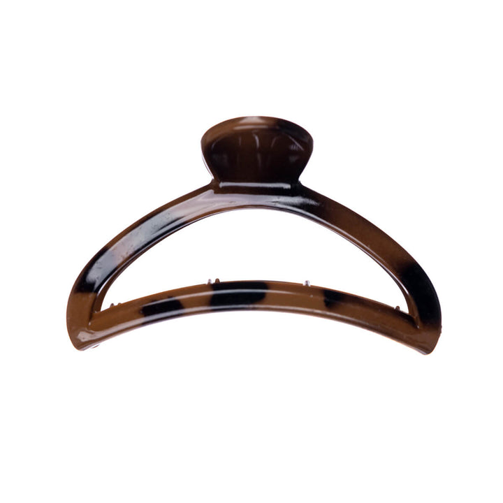 Randig krökt hajtand av hårklipp 9,5 cm