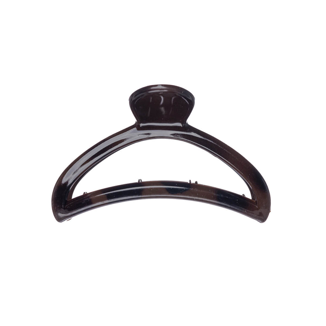 Randig krökt hajtand av hårklipp 9,5 cm