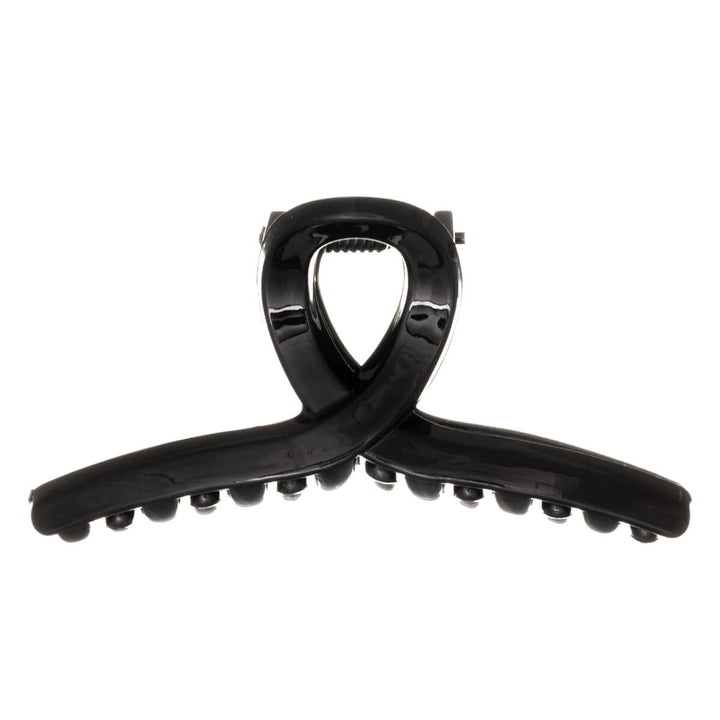 Steering shark tooth plastic hair clip 7,2cm