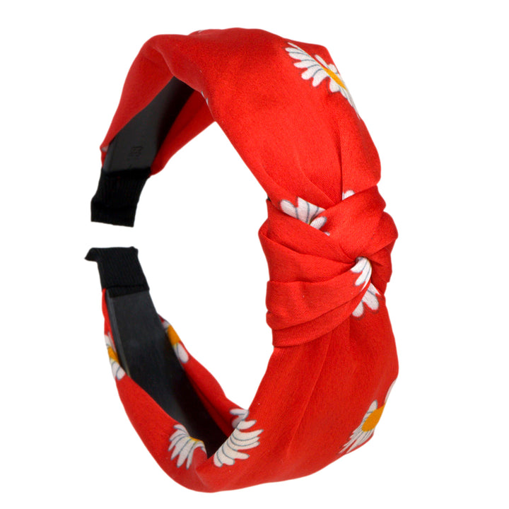 Kukkakuvioinen hiuspanta solmulla - Ninja.fi