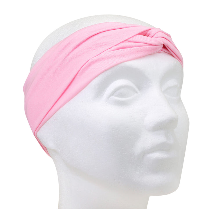 Flexible hairband with tie collar