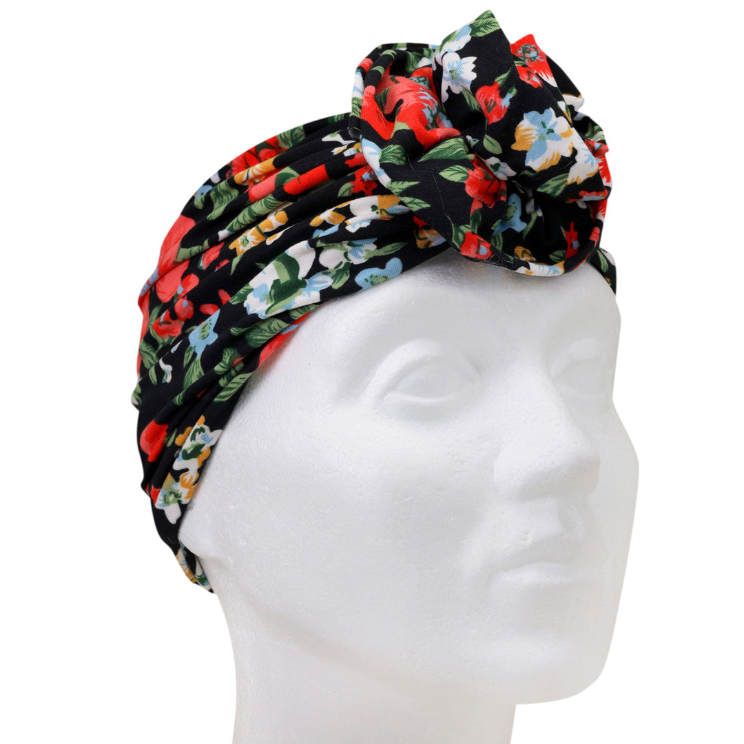 Turban elastisk huvudbonad
