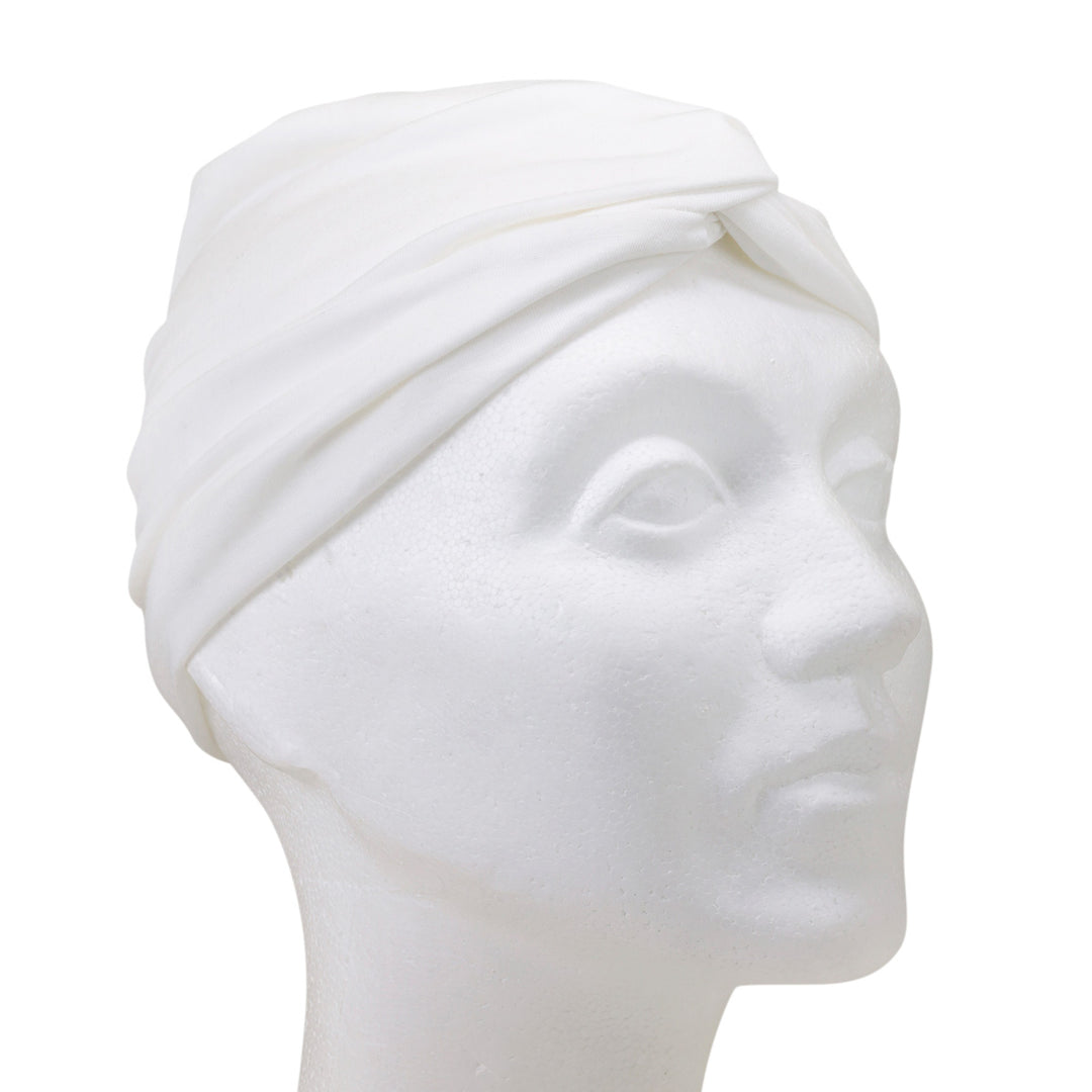 Turban elastisk huvudbonad
