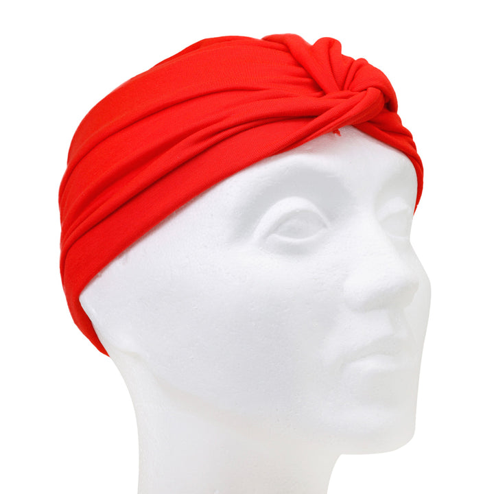 Turban elastisk huvudbonad