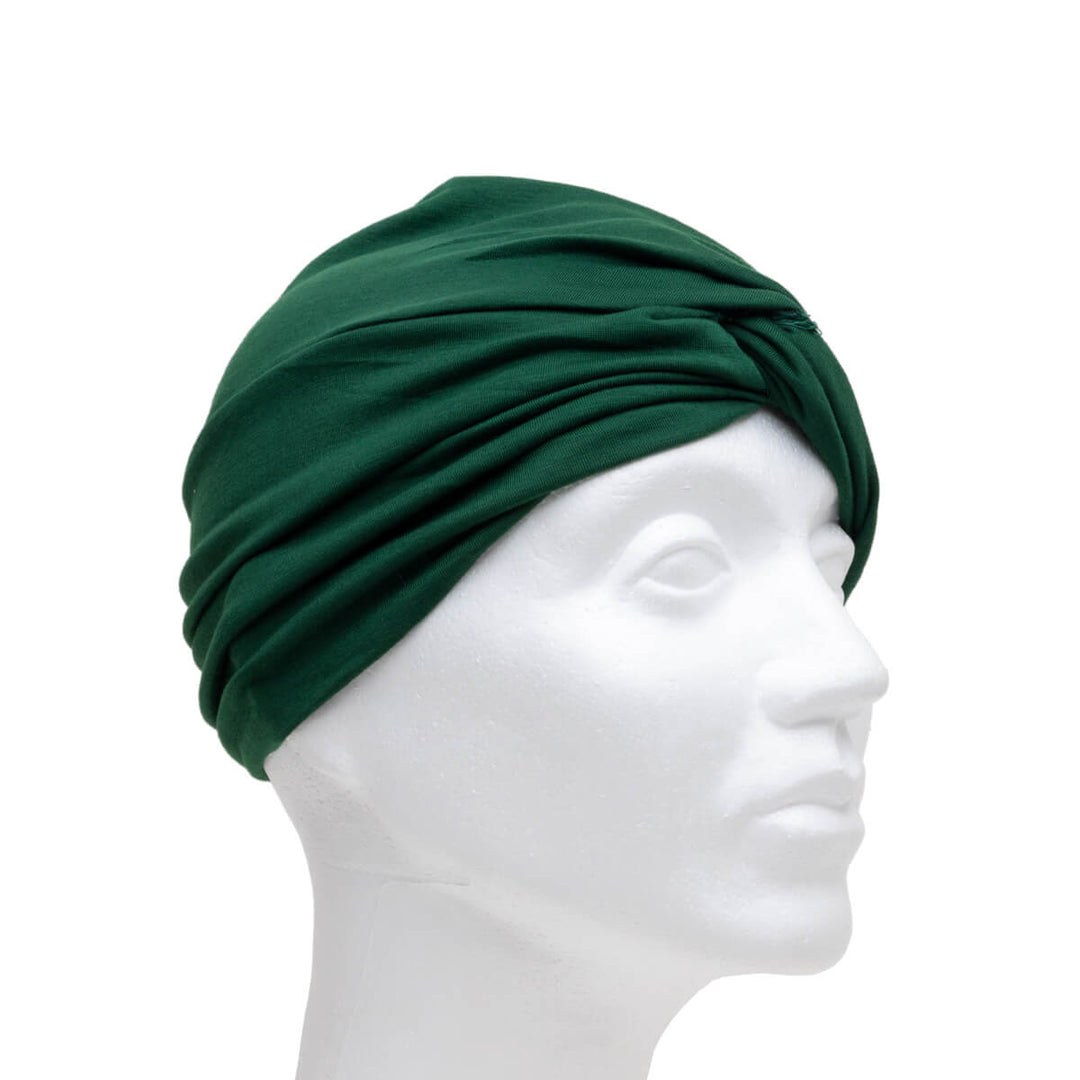 Turban elastisk huvudbonad