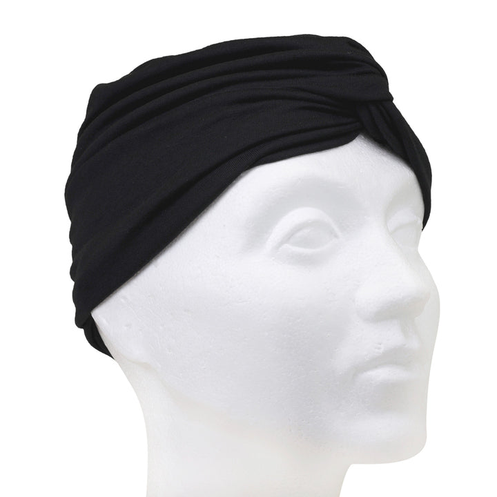 Turban elastisk huvudbonad