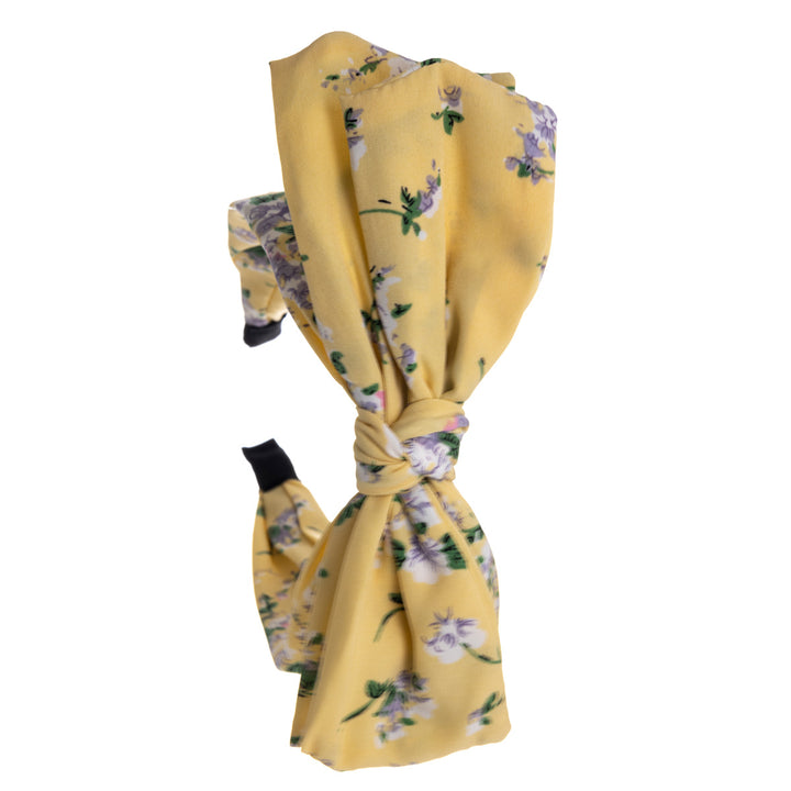 A wide banter of a hairstyle