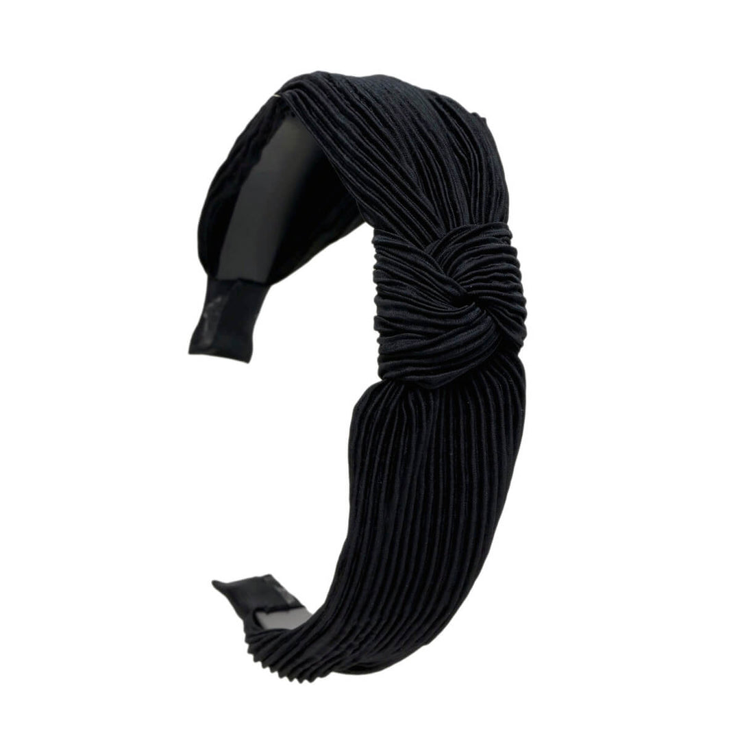 Monochrome plice collar with a knot of 2.9cm