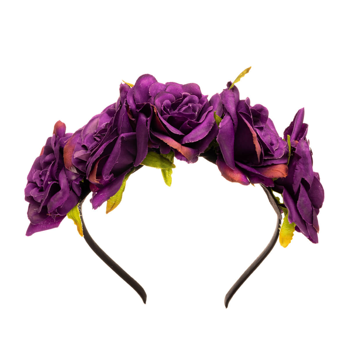 Rose flower hairband flower collar