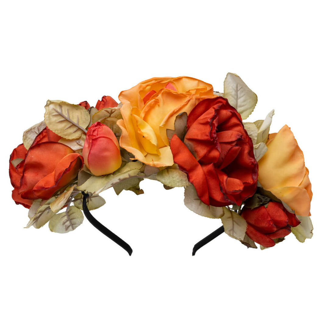 Rich flower hairband flower collar