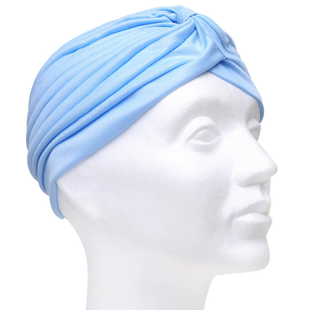 Turban elastic headgear