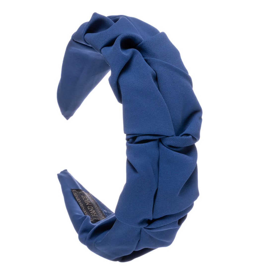 Skrynkligt brett monokromt hårband 5,5cm