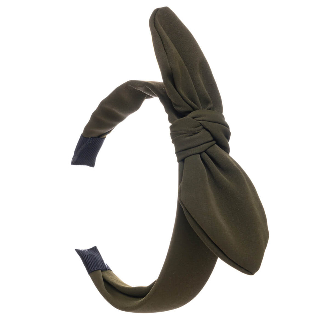 Monochrome bow tie hairband 3,5cm