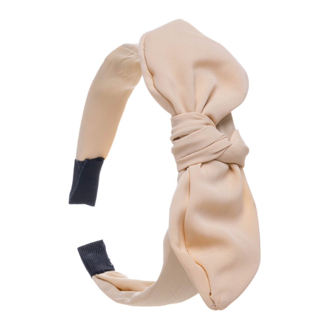 Monochrome bow tie hairband 3,5cm