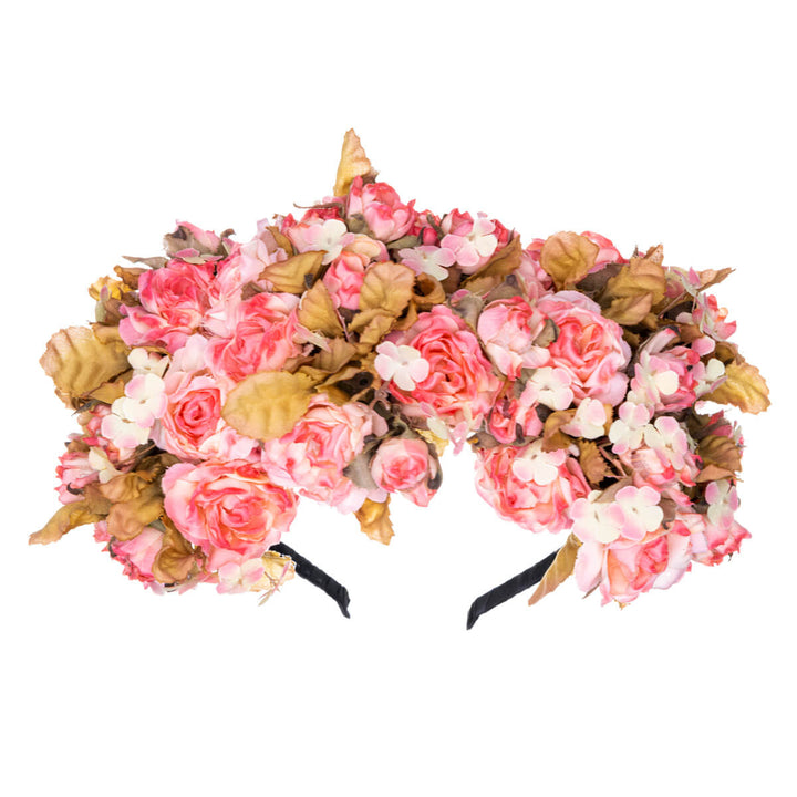 Rich flower hairband flower collar