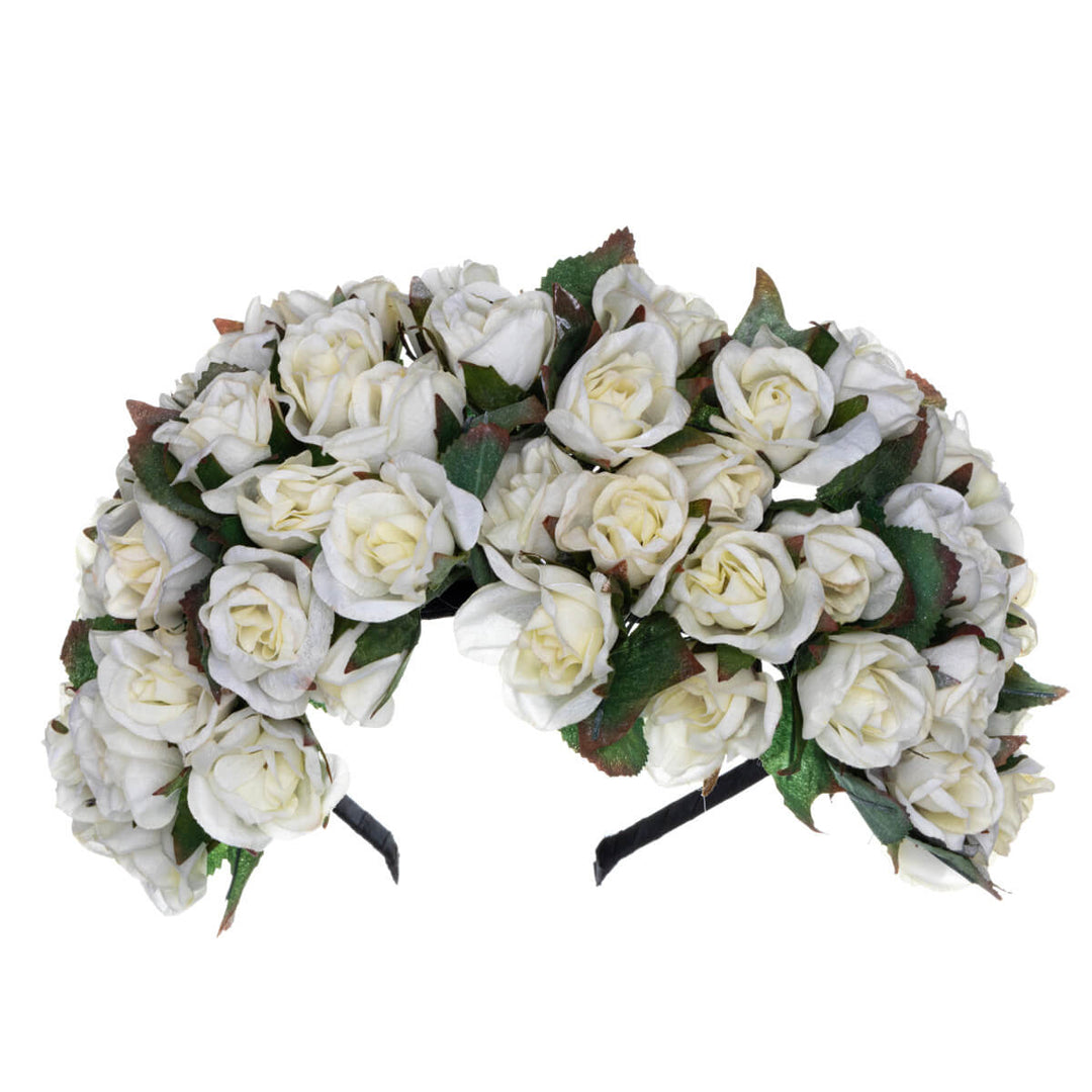 Rich flower hairband flower collar