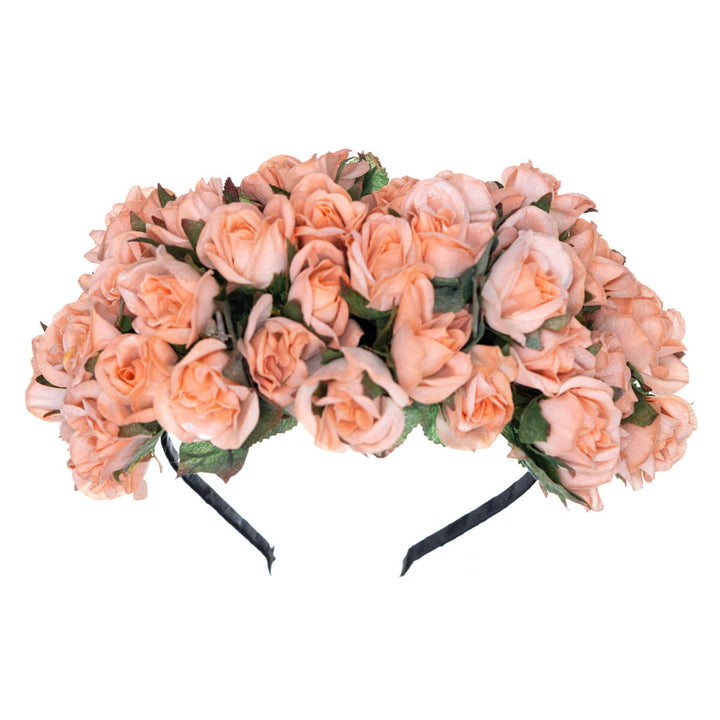 Rich flower hairband flower collar