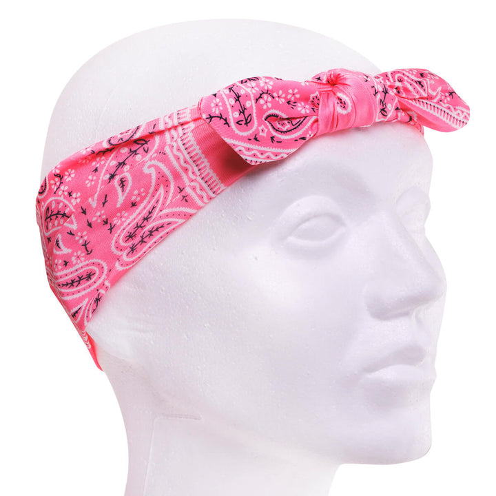 Children's elastic bandana headband