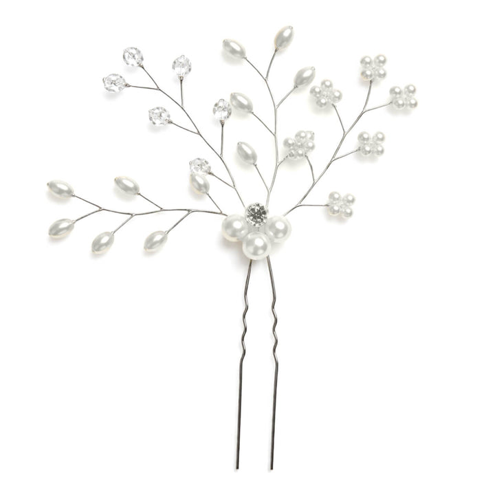 Hair ornament for hairstyle pearl spiritless 1pc