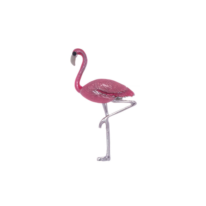 Flamingo brooch