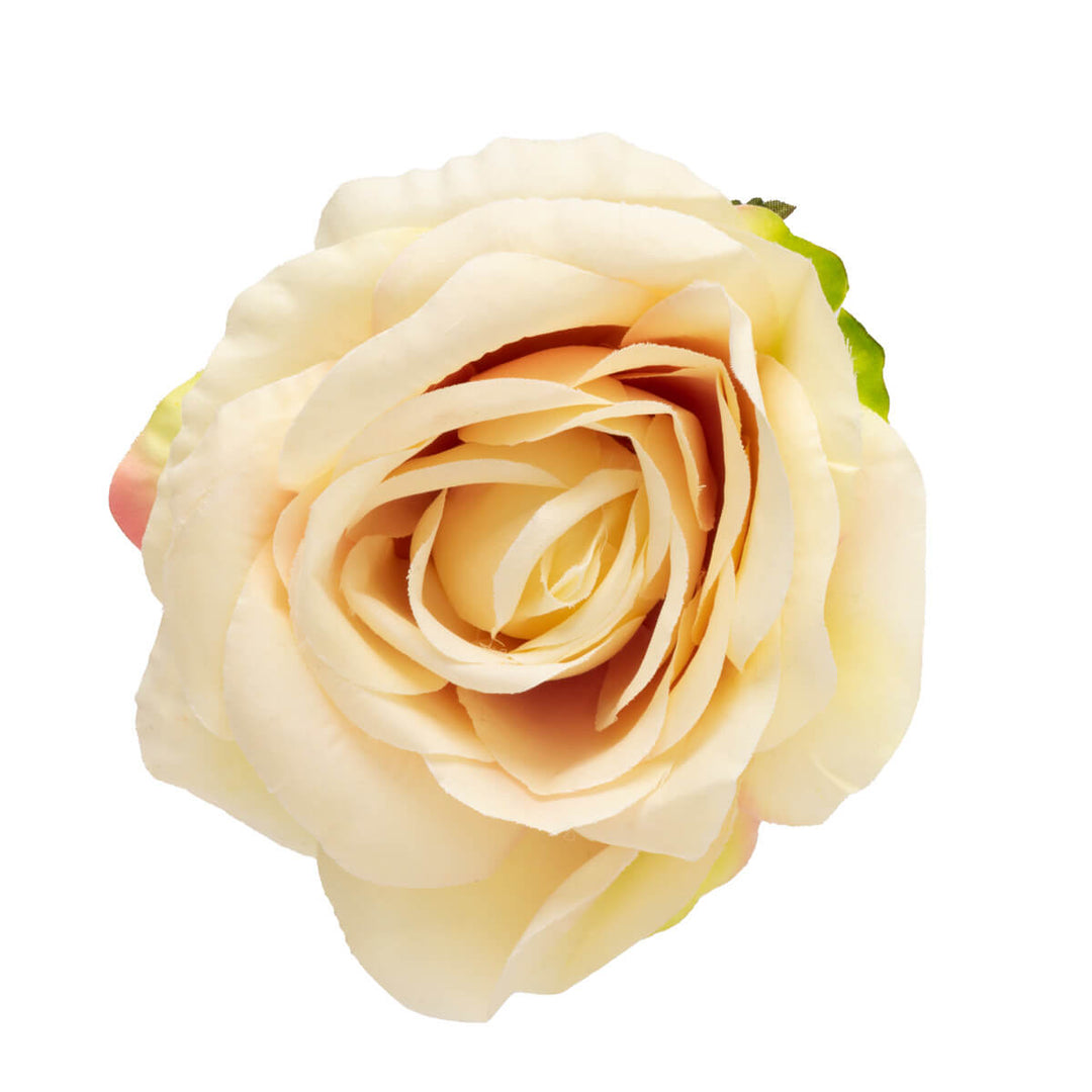 Multitone Rose Hair Flower and Dress Flower 9.5cm