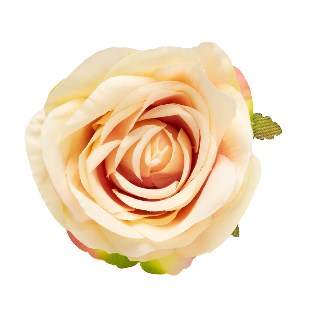Multitone Rose Hair Flower and Dress Flower 9.5cm