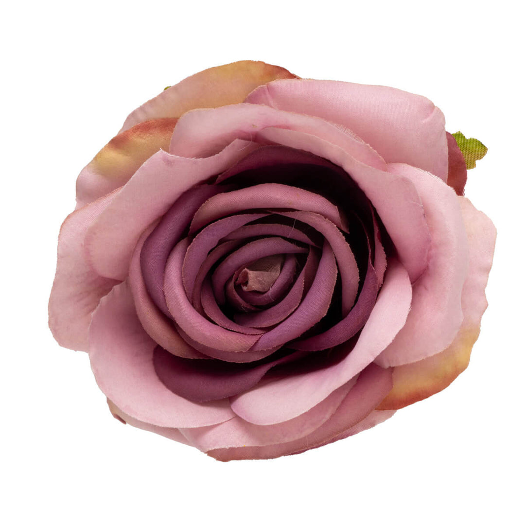Multitone Rose Hair Flower and Dress Flower 9.5cm