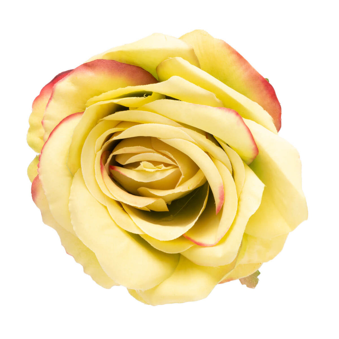 Multitone Rose Hair Flower and Dress Flower 9.5cm