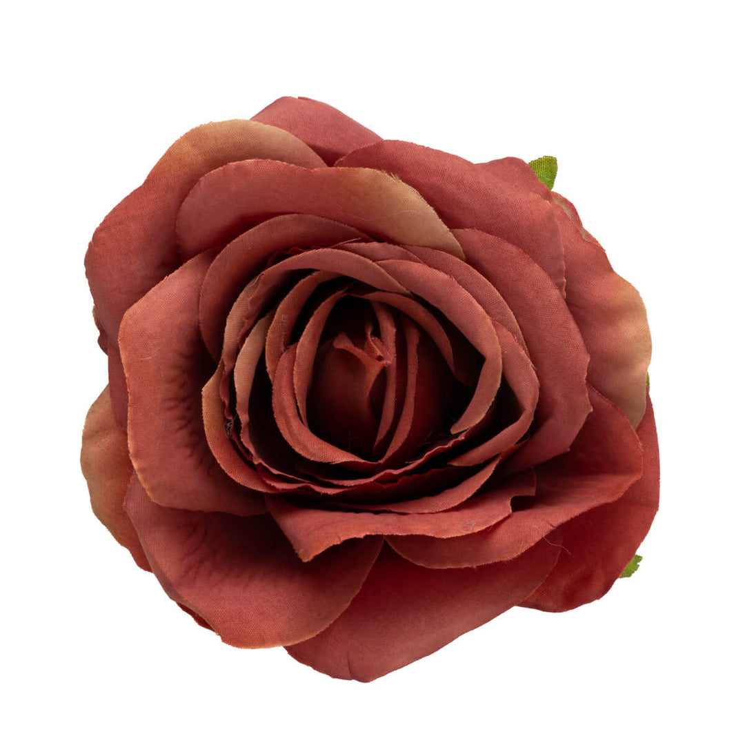 Multitone Rose Hair Flower and Dress Flower 9.5cm