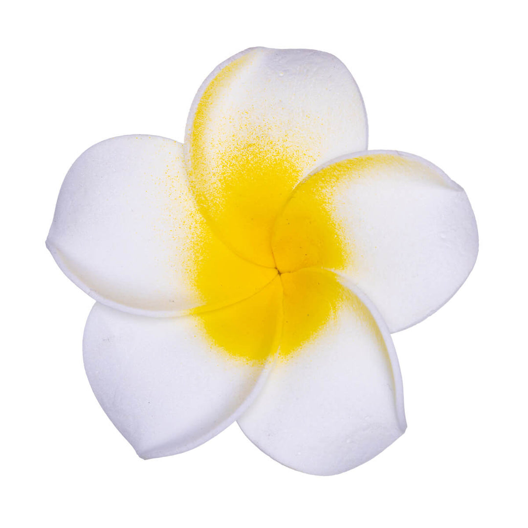 Plumeria hair flower hair clip 7cm
