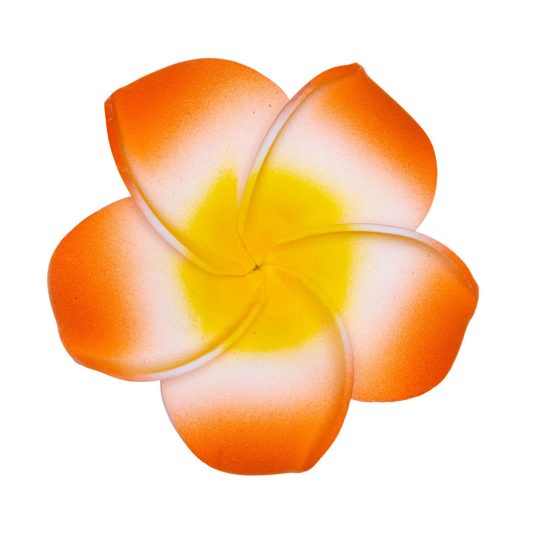 Plumeria hair flower hair clip 7cm