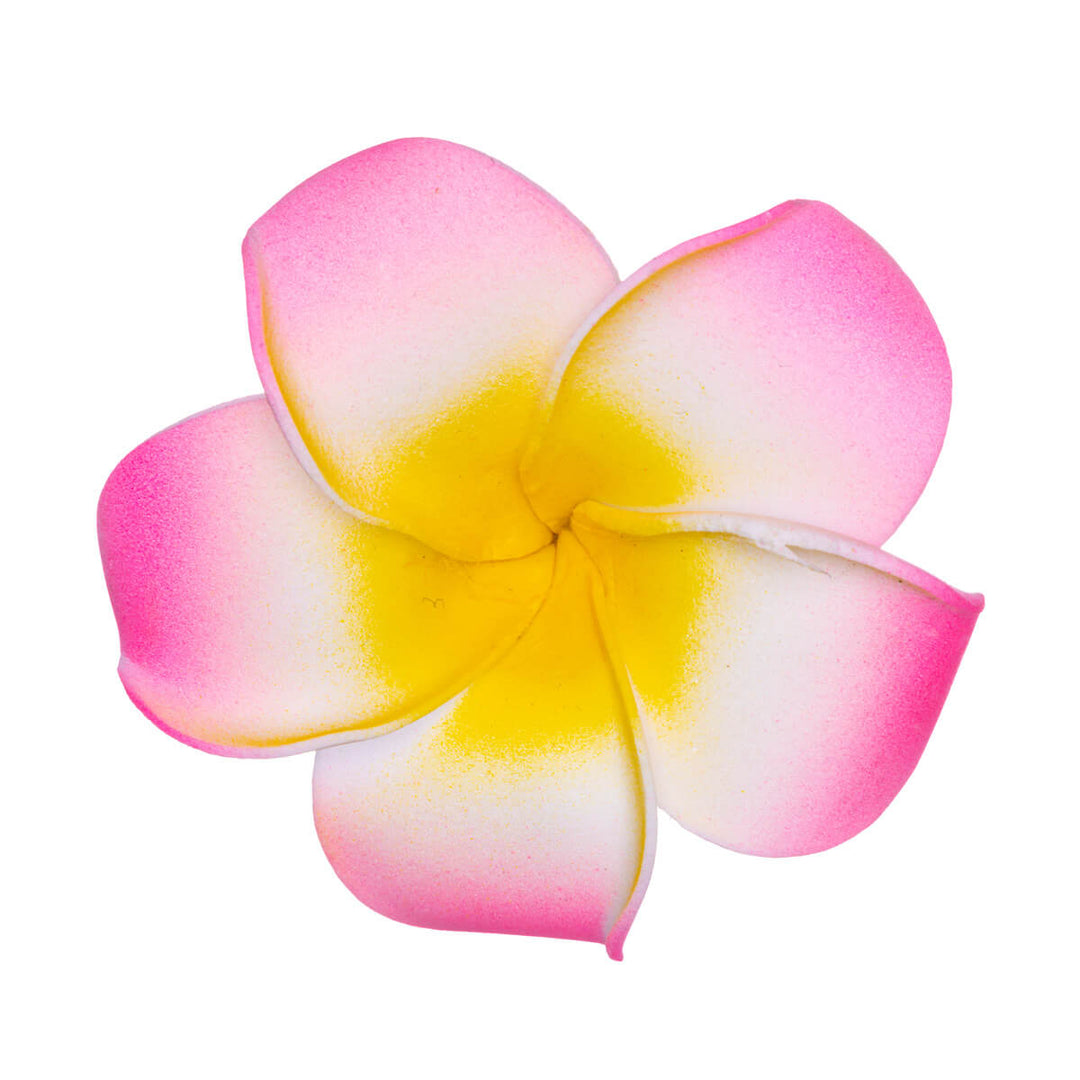 Plumeria hair flower hair clip 7cm