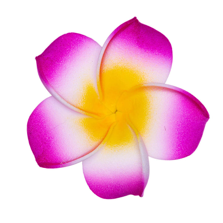 Plumeria hair flower hair clip 7cm