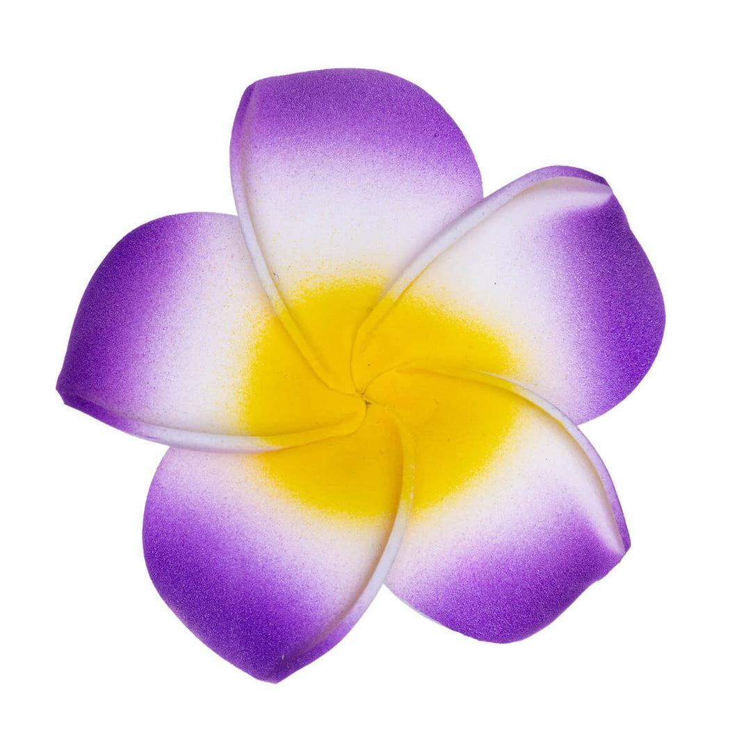 Plumeria hair flower hair clip 7cm