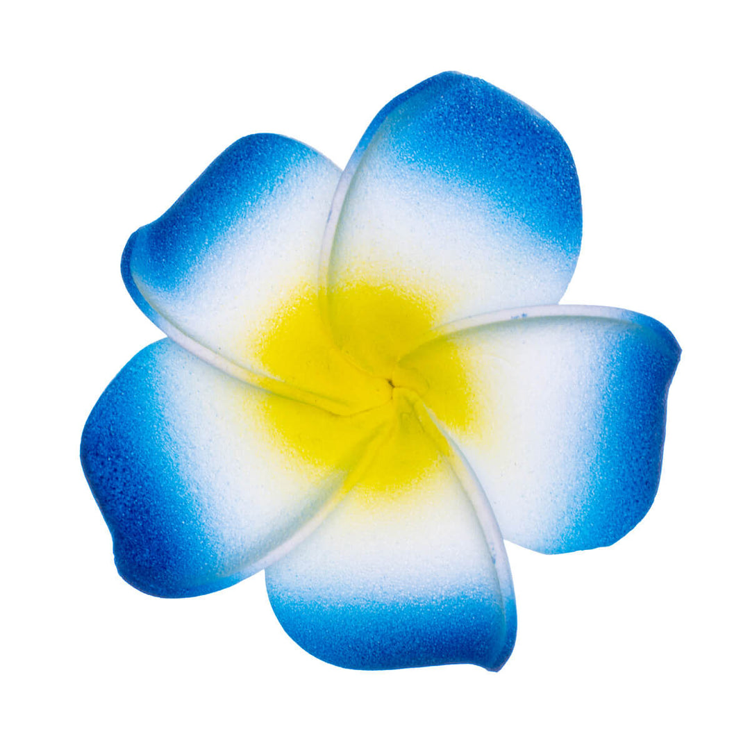 Plumeria hair flower hair clip 7cm