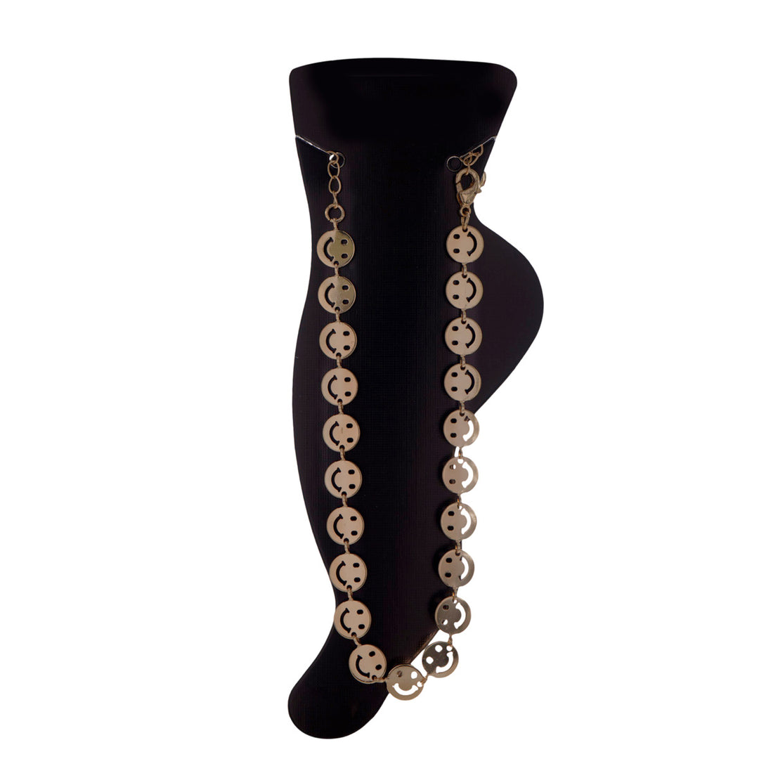 Smile ankle chain ankle jewelry