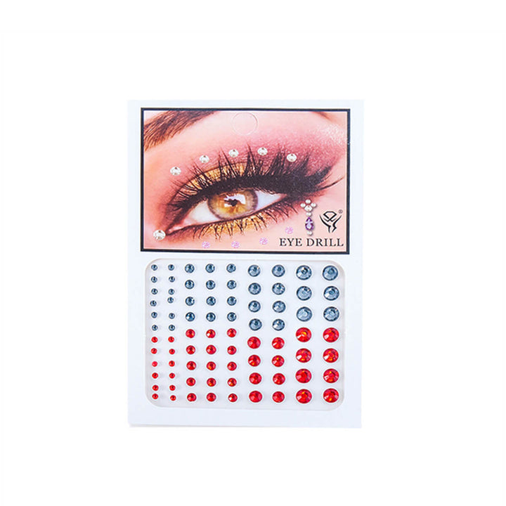 Skin diamonds sticker earring 81pcs