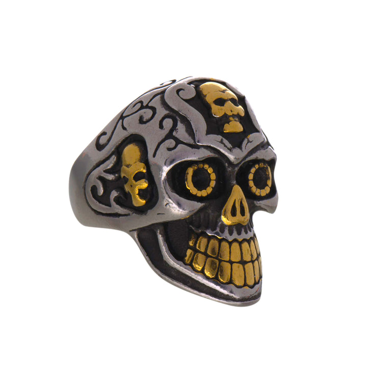 Hall Skull Stem Ring (Steel 316L)