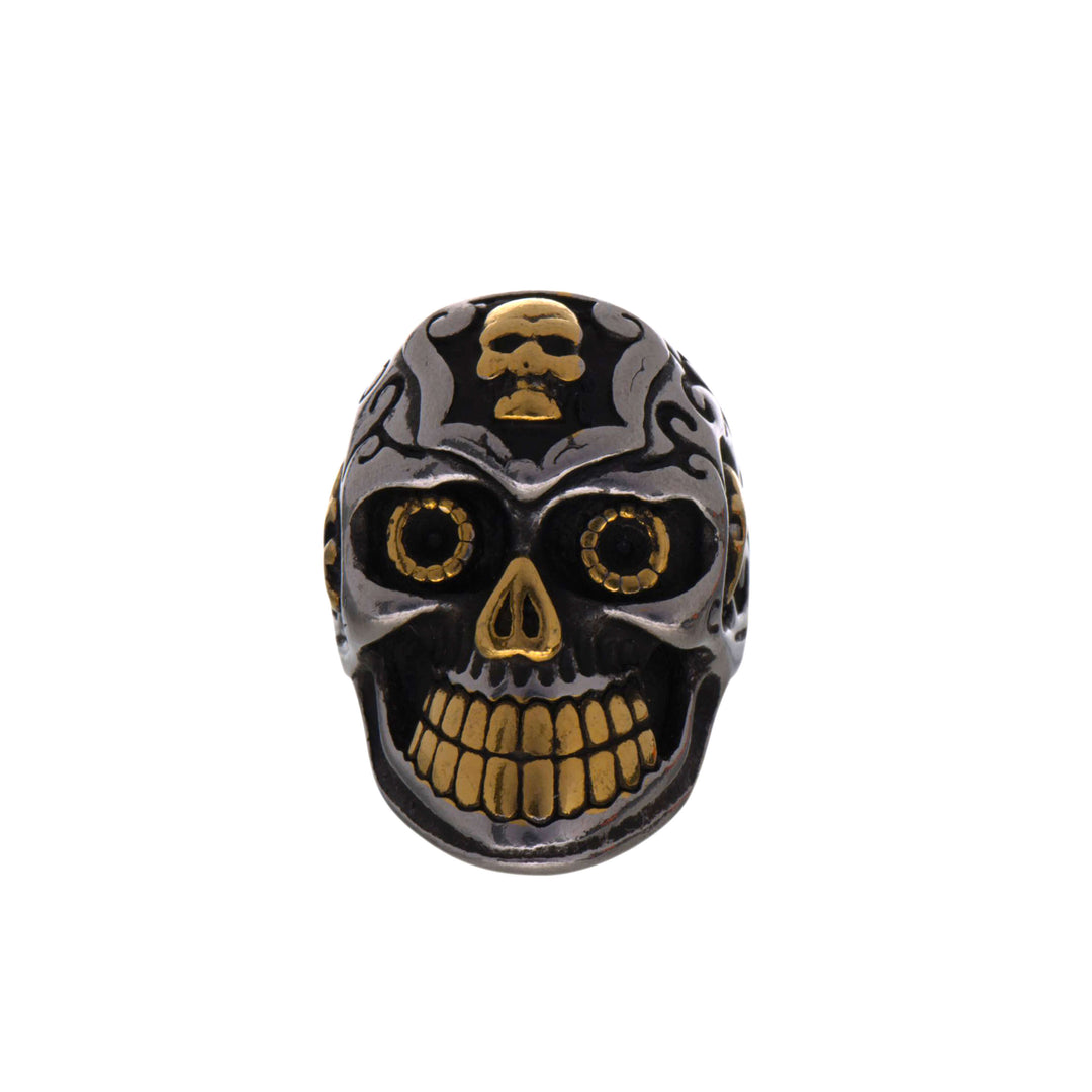 Hall Skull Stem Ring (Steel 316L)