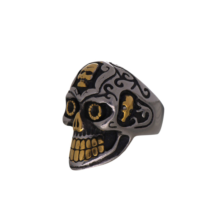 Hall Skull Stem Ring (Steel 316L)